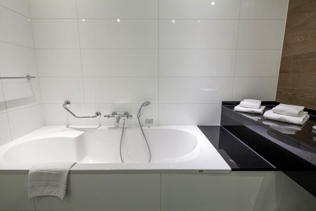 Koupelna v ubytování Van der Valk hotel Harderwijk