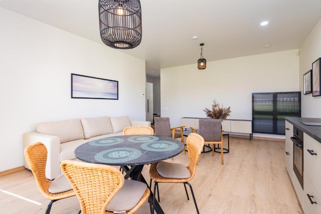 Η κουζίνα ή μικρή κουζίνα στο Amber Stone Monciskes