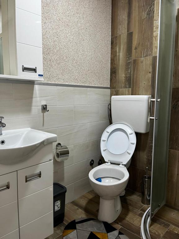 Koupelna v ubytování Sunflower Apartmani