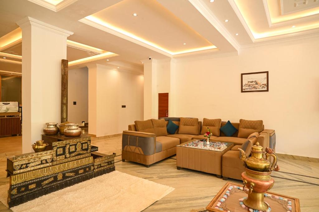 Posezení v ubytování Hotel Ladakh Hills