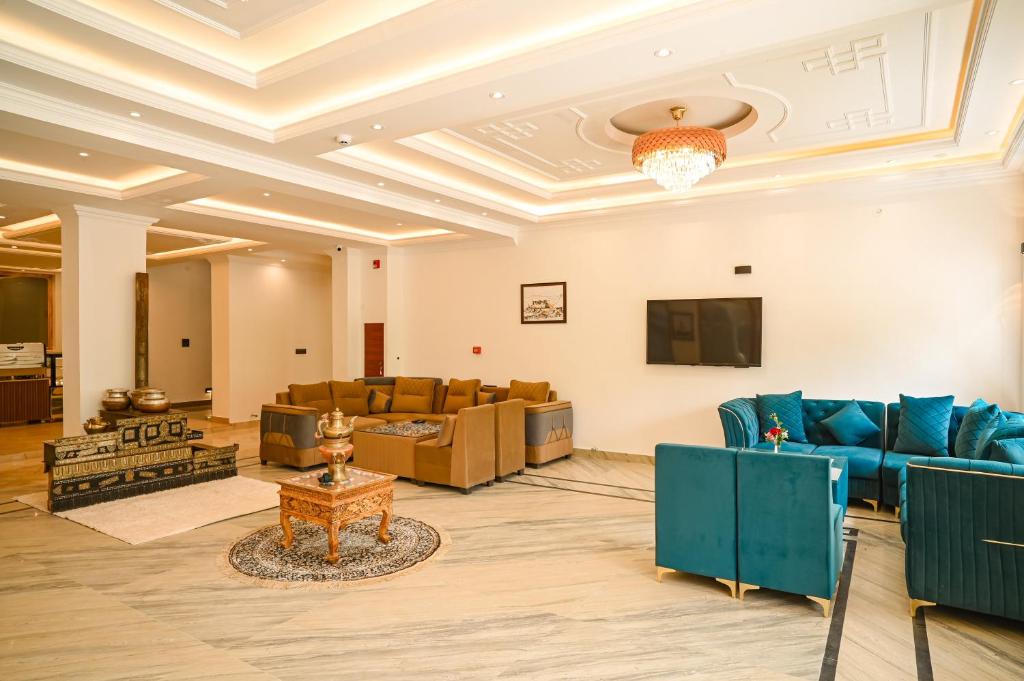 TV a/nebo společenská místnost v ubytování Hotel Ladakh Hills