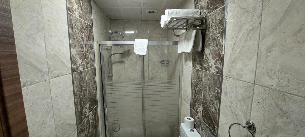 Koupelna v ubytování Divrigi Kosk Hotel