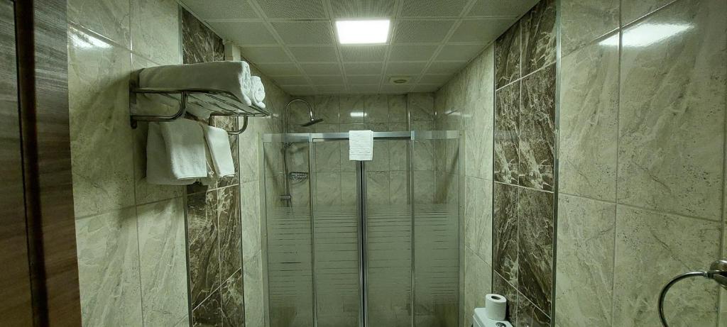 Koupelna v ubytování Divrigi Kosk Hotel
