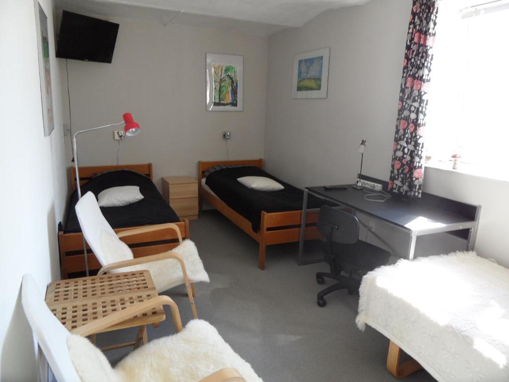 Posezení v ubytování Motel Herning
