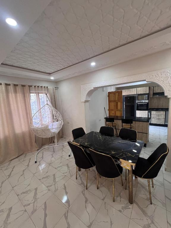 Kuchyň nebo kuchyňský kout v ubytování Jerba home