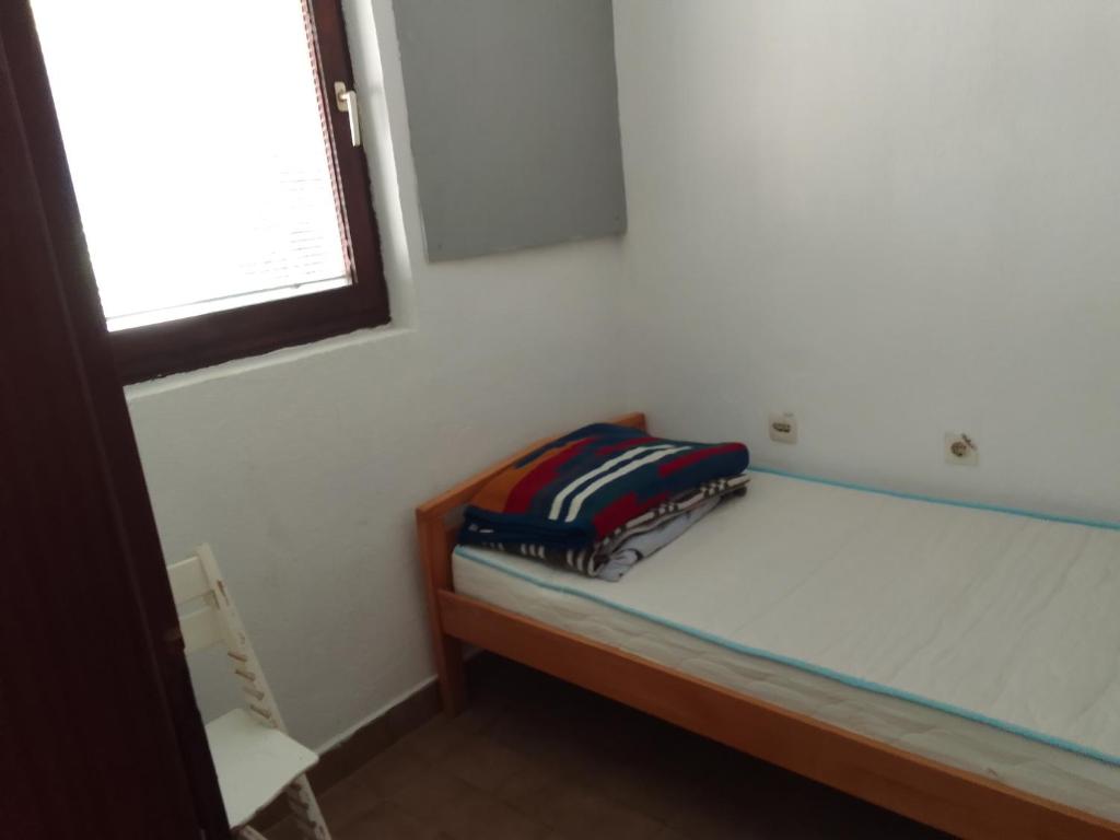 Postel nebo postele na pokoji v ubytování Limpe