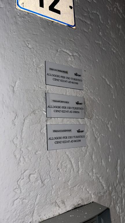 Certifikát, hodnocení, plakát nebo jiný dokument vystavený v ubytování Appartamento Lagorai 1