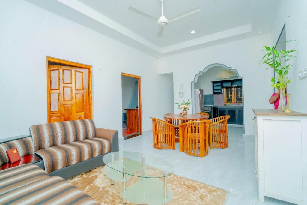 Χώρος καθιστικού στο JOY Villa