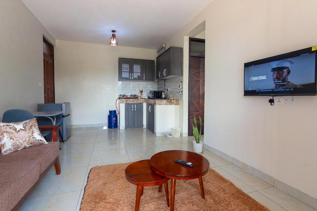 Kuchyň nebo kuchyňský kout v ubytování Maryz Secret Haven - cozy single bedroom self contained Condo