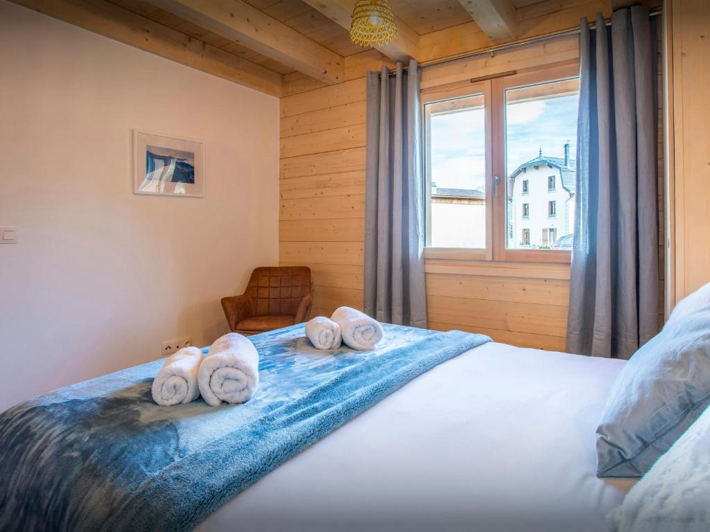 Posteľ alebo postele v izbe v ubytovaní Chalet Alpayak - OVO Network