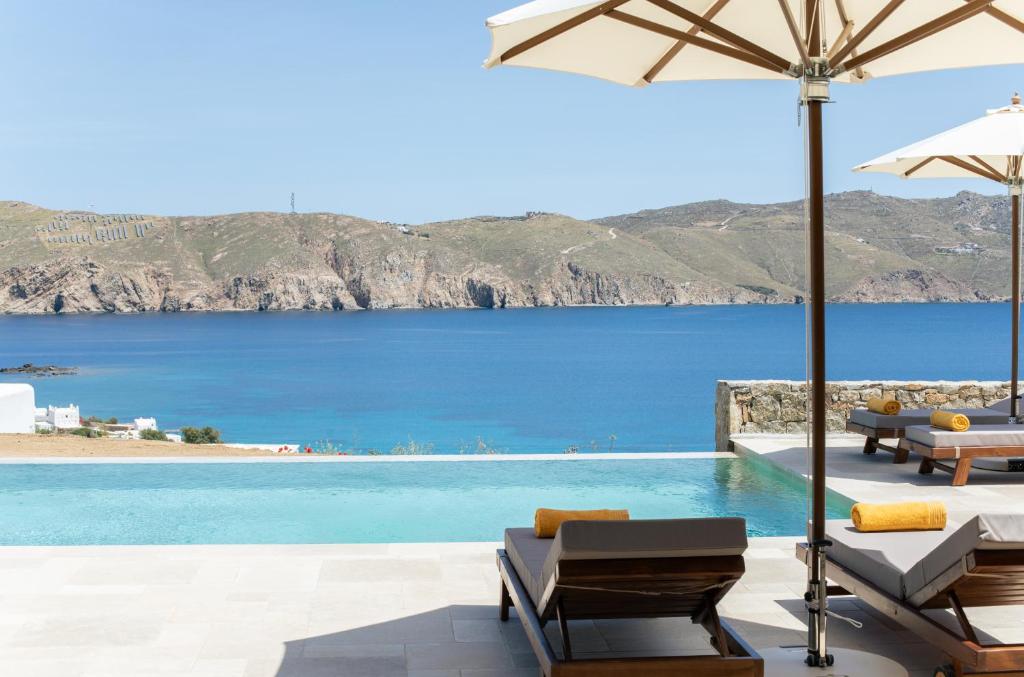 Naturlandskabet i nærheden af villaen