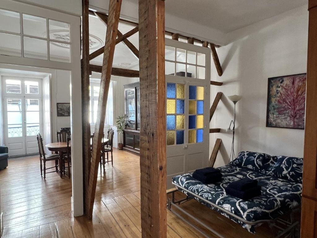 Zona de estar de Lisbon Life Bairro Alto