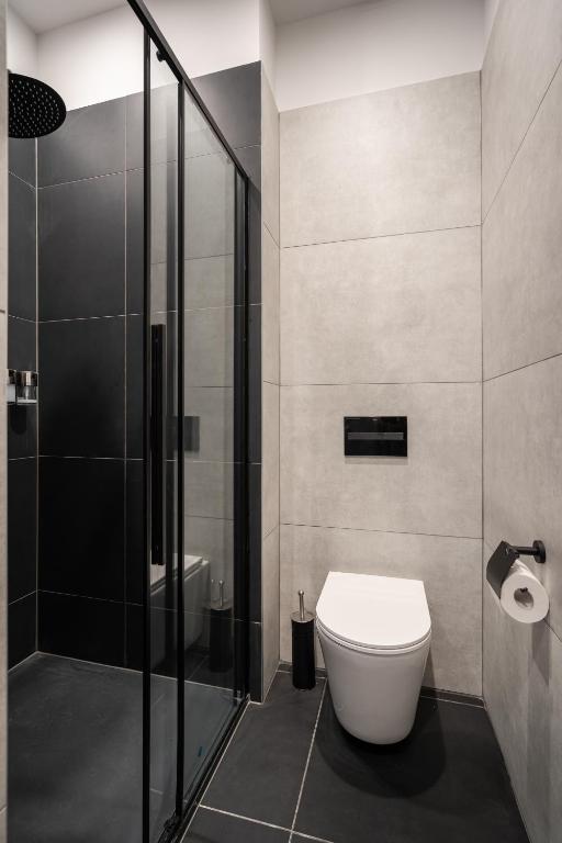 Koupelna v ubytování Váci Loft Suites