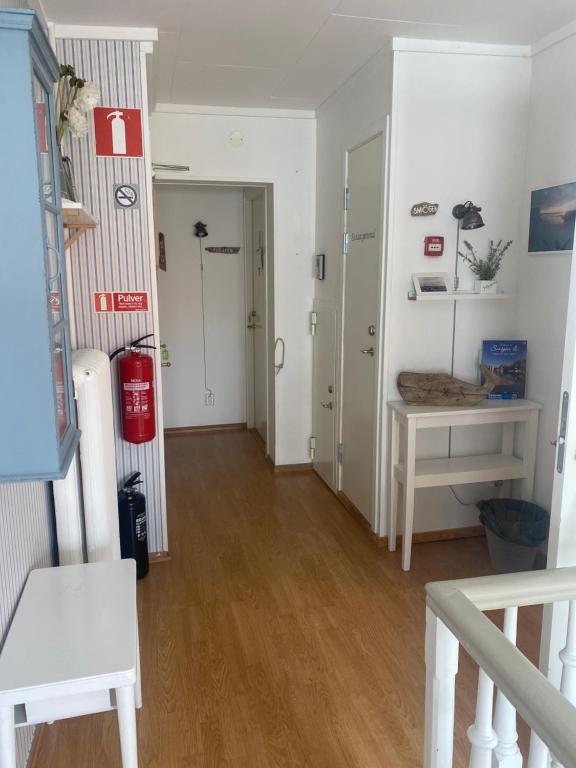 Kuchyň nebo kuchyňský kout v ubytování Pensionat bryggan