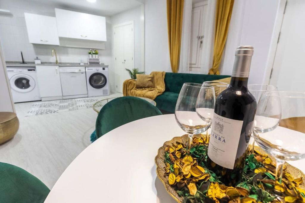 Kuchyňa alebo kuchynka v ubytovaní SH Rujacor Mare Apartamento chic en la Viña