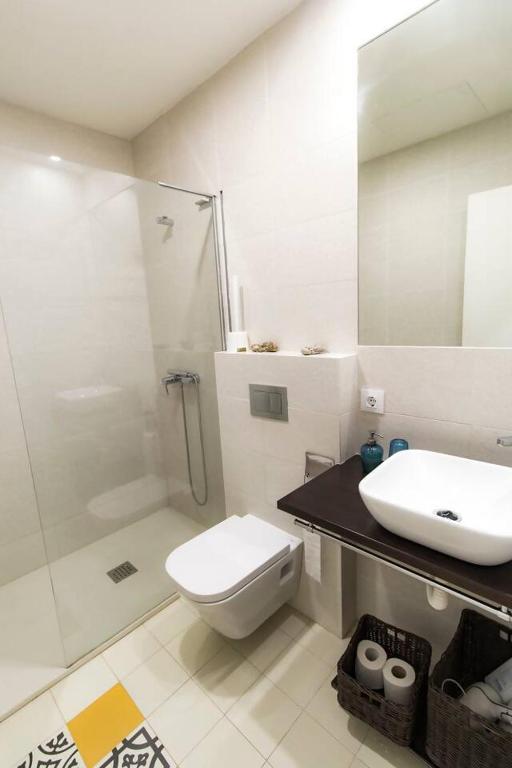 Kúpeľňa v ubytovaní SH Rosario Loft chic en el centro histórico
