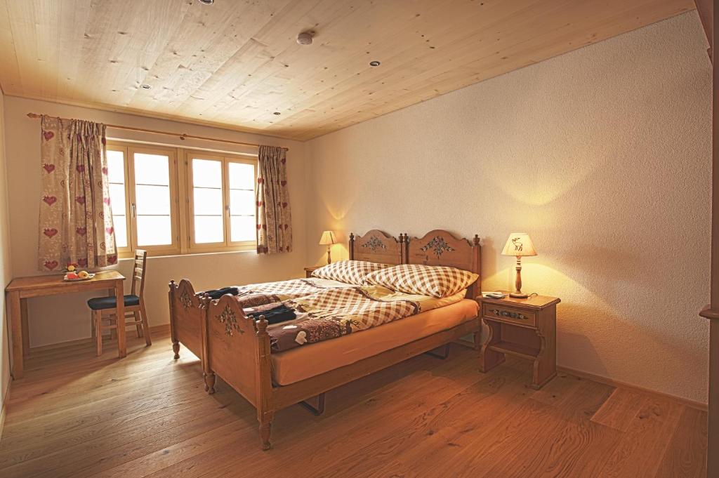 Postel nebo postele na pokoji v ubytování B&B Panorama
