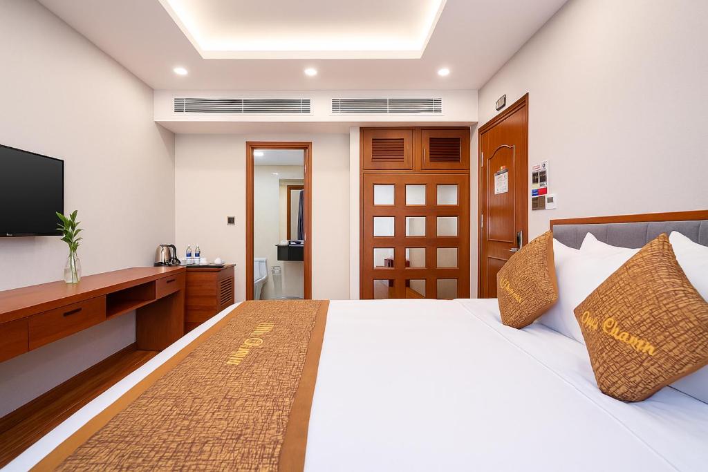 TV a/nebo společenská místnost v ubytování Mercury Boutique Hotel