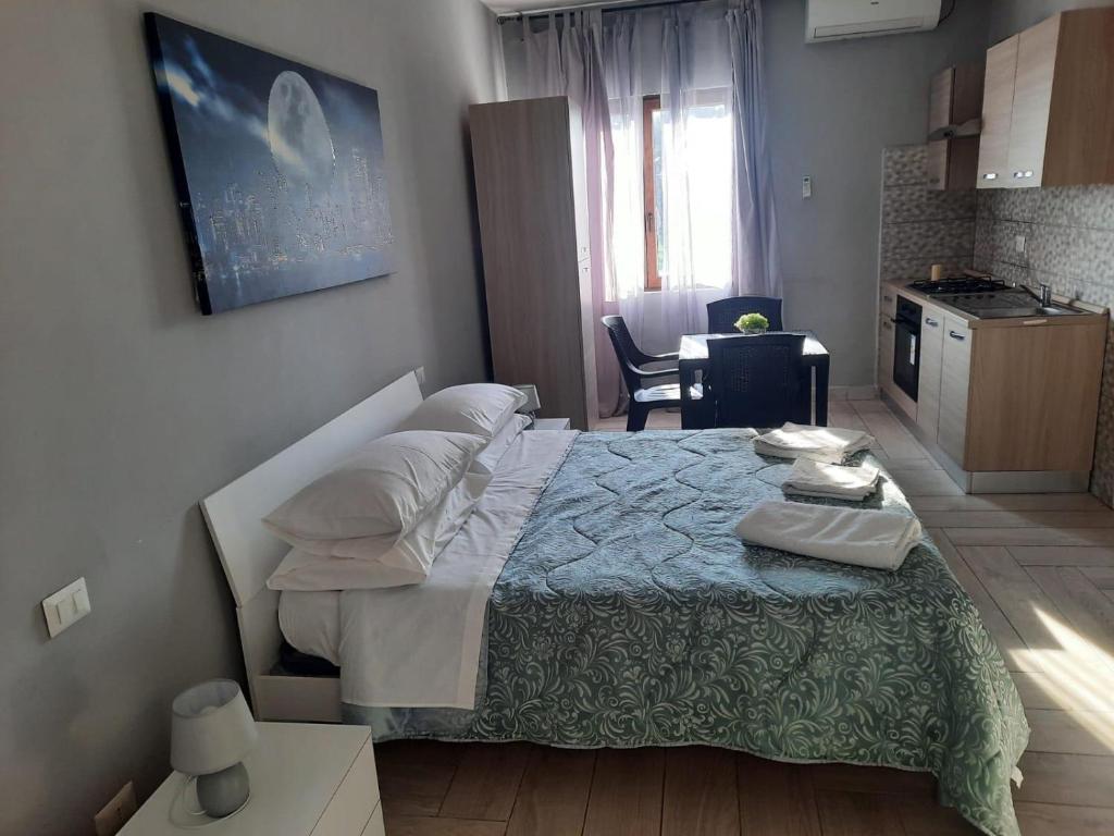 Postel nebo postele na pokoji v ubytování Villa MIRIAM