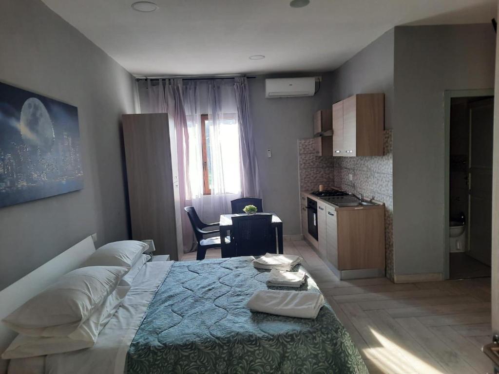 Postel nebo postele na pokoji v ubytování Villa MIRIAM
