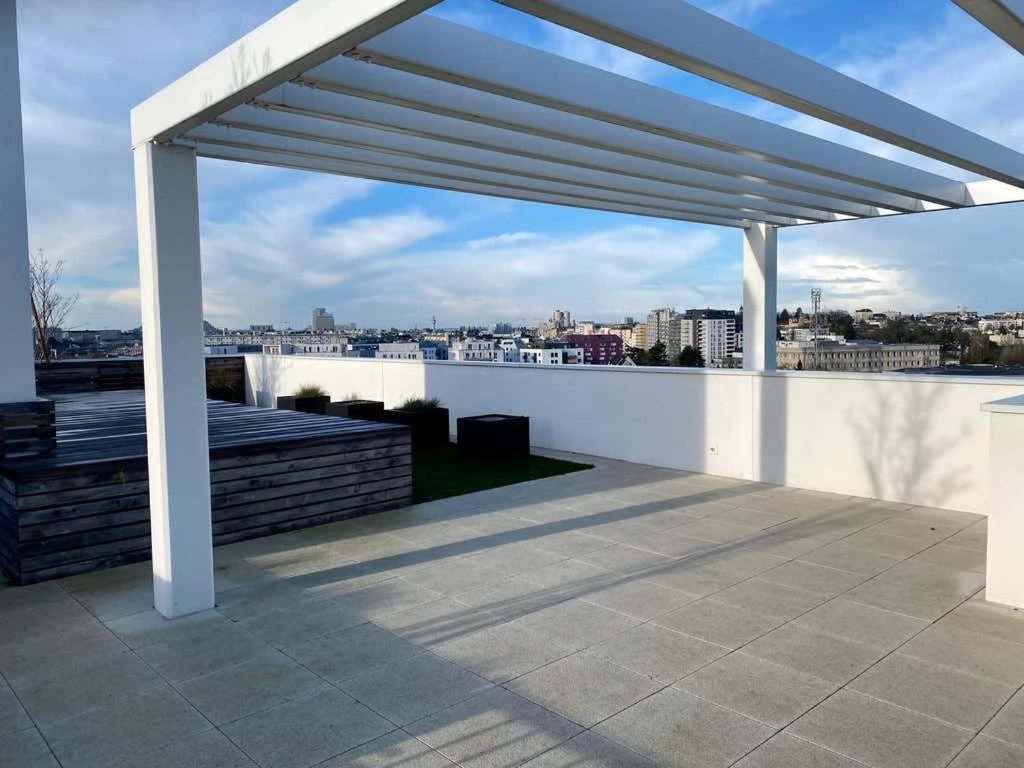 Balkón alebo terasa v ubytovaní Le Rio, appartement avec terrasse & parking