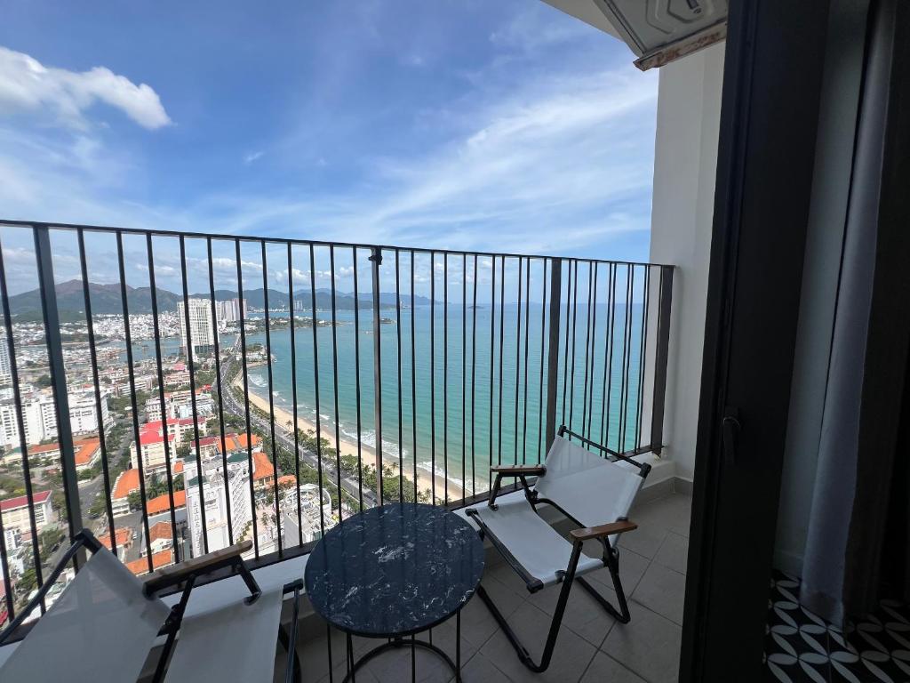 En generel havudsigt eller havudsigten taget fra lejligheden