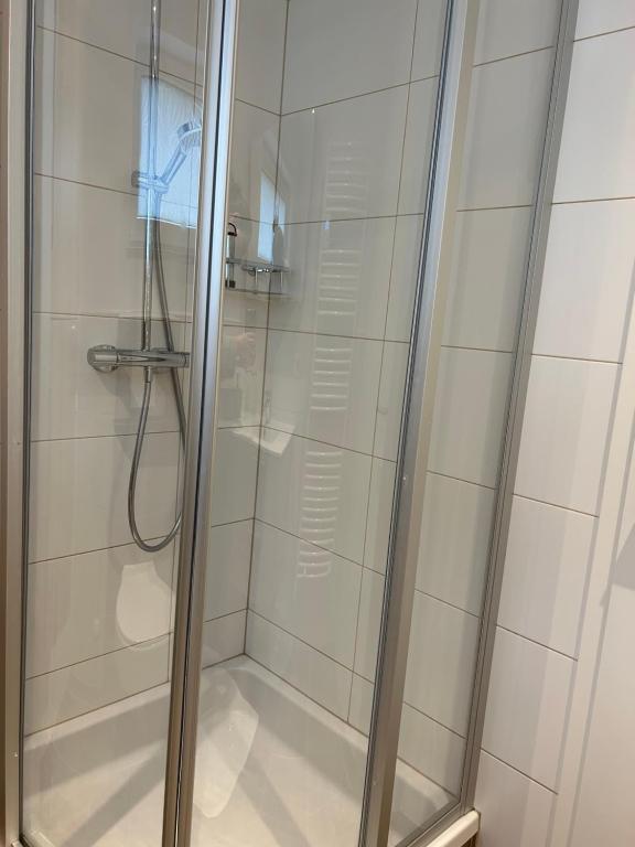 Een badkamer bij Kantor Village am Millstätter See - Boutique-Chalets und Lodges