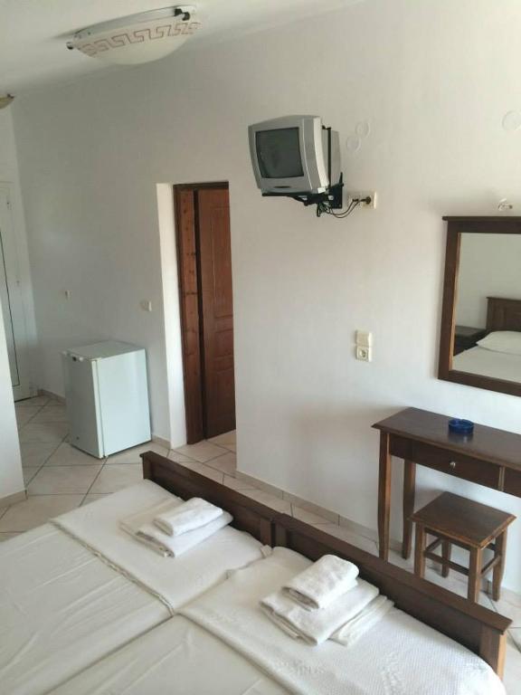 TV a/nebo společenská místnost v ubytování Gogas Palace