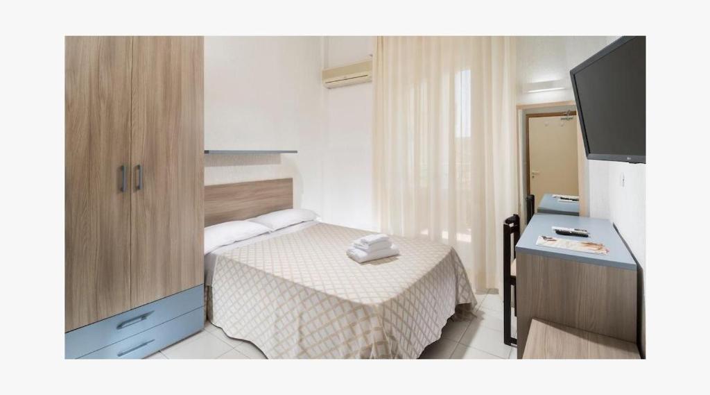 TV a/nebo společenská místnost v ubytování Hotel Continental