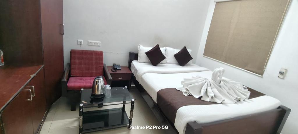 Postel nebo postele na pokoji v ubytování Comfort Park Inn (Unit of Prohotel)