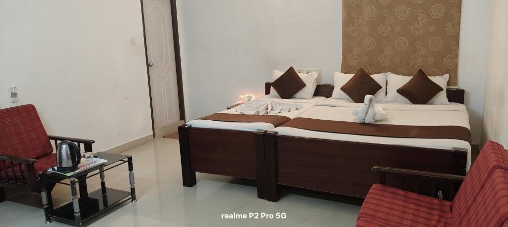 Postel nebo postele na pokoji v ubytování Comfort Park Inn (Unit of Prohotel)