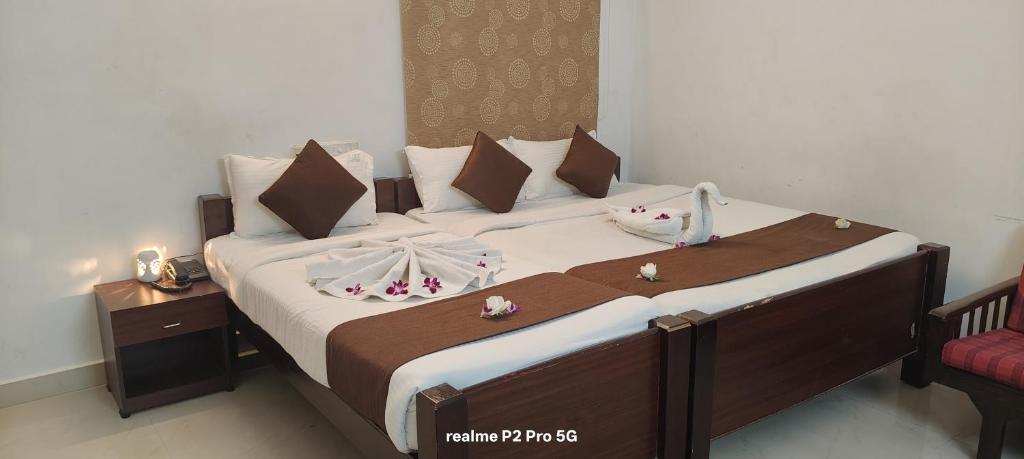 Postel nebo postele na pokoji v ubytování Comfort Park Inn (Unit of Prohotel)
