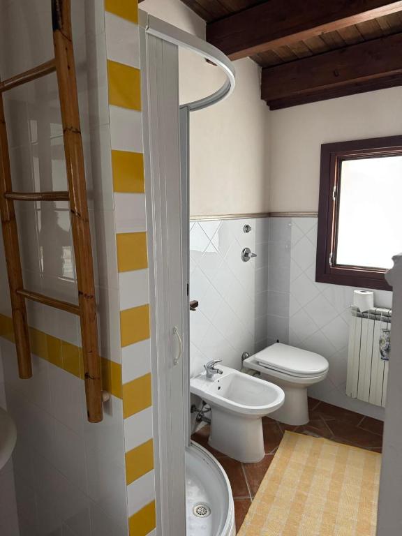 Koupelna v ubytování B&B Le Macine 1868