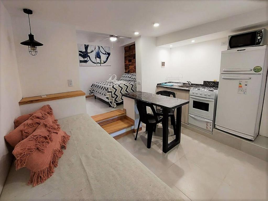 Una cocina o kitchenette en Soles Blancos Serranita