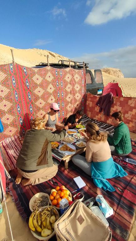 Jídlo v luxury tent nebo okolí