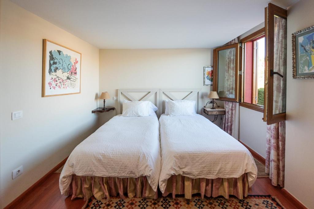 Posteľ alebo postele v izbe v ubytovaní Luxury Country & Rural Villa Santa Brigida Las Palmas