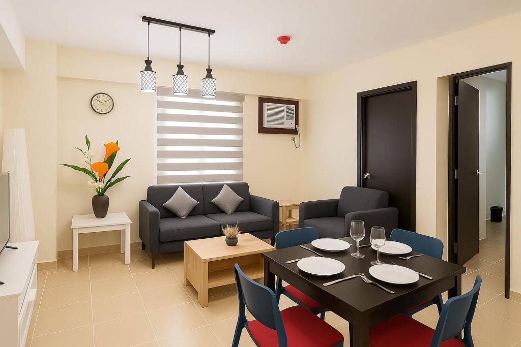 Χώρος καθιστικού στο Kasara Urban Resort & Residences