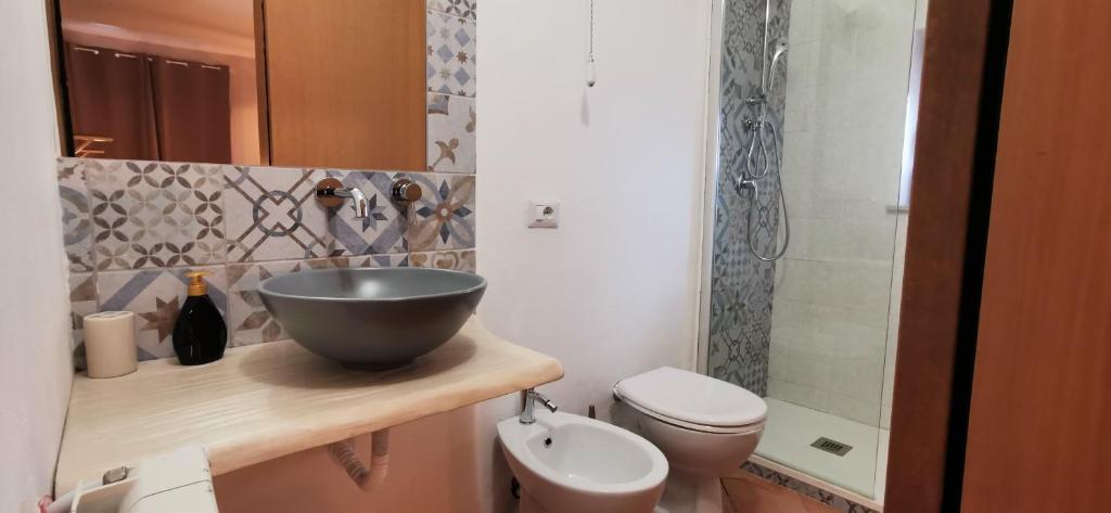 Koupelna v ubytování Casa Duci