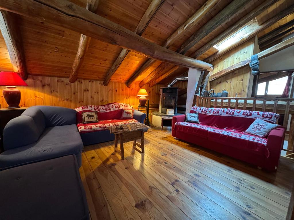 Χώρος καθιστικού στο GITE CHATELARD Magnifique gîte - Bourg St Maurice 8pers