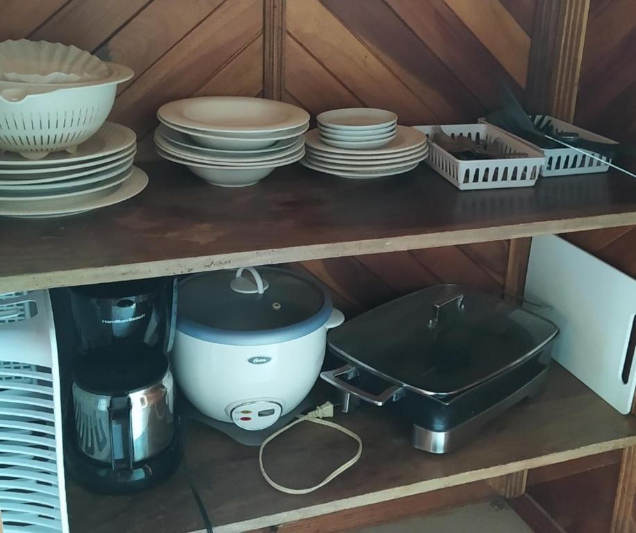 Kuchyň nebo kuchyňský kout v ubytování Villas de la Bahia Playa Tambor