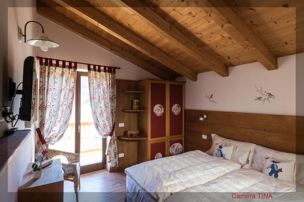 Postel nebo postele na pokoji v ubytování Maso Scricciolo Farm House