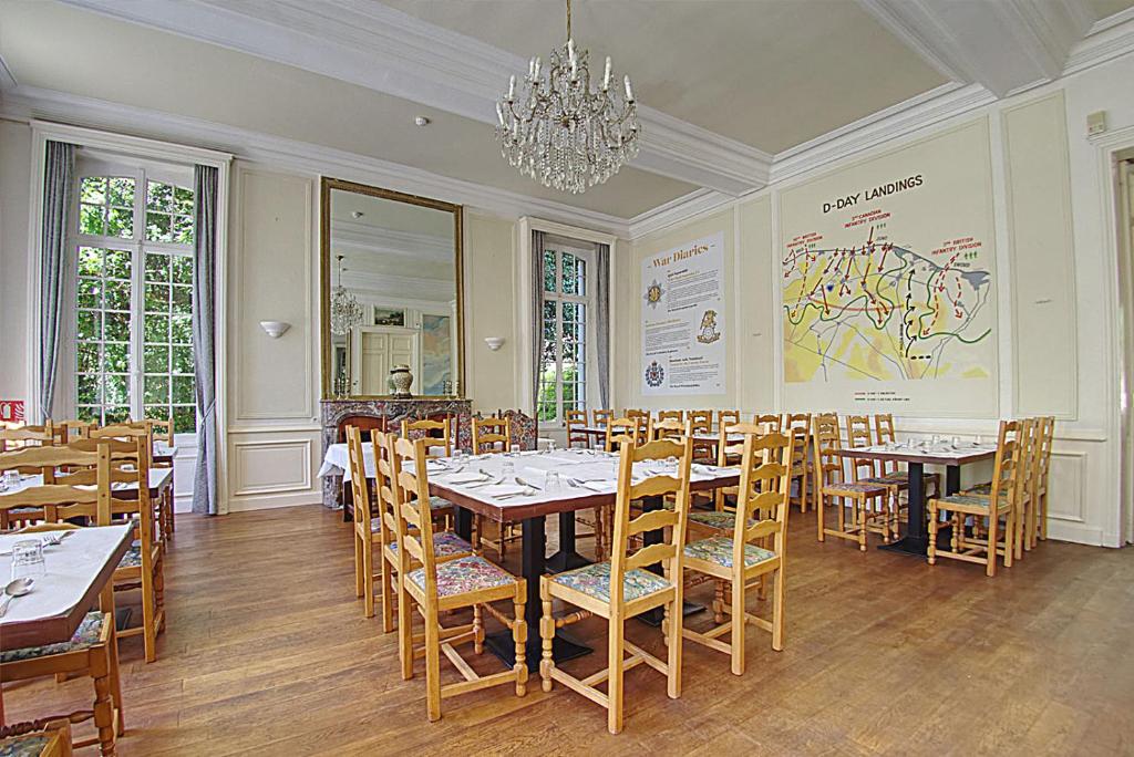 Restaurace v ubytování Château Baffy