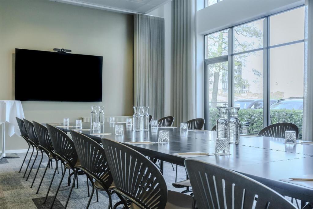 TV o dispositivi per l'intrattenimento presso Radisson Hotel Papirfabrikken Silkeborg