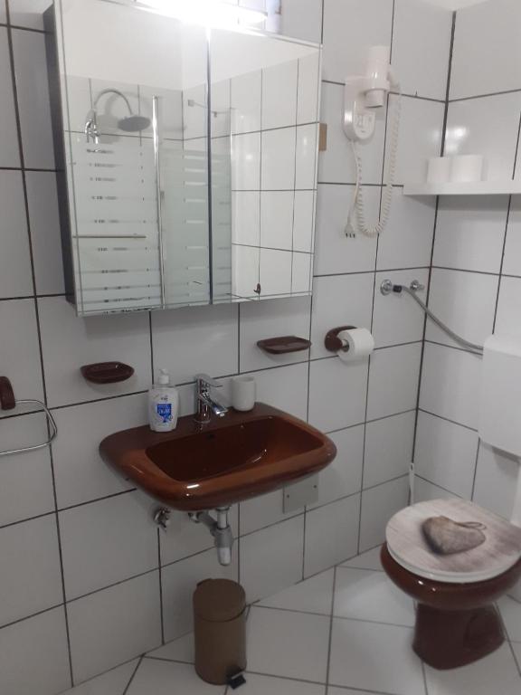 Kúpeľňa v ubytovaní Vrata Jadrana 1