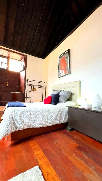 Posteľ alebo postele v izbe v ubytovaní Cozy studio in Garachico of 100 m² with city view