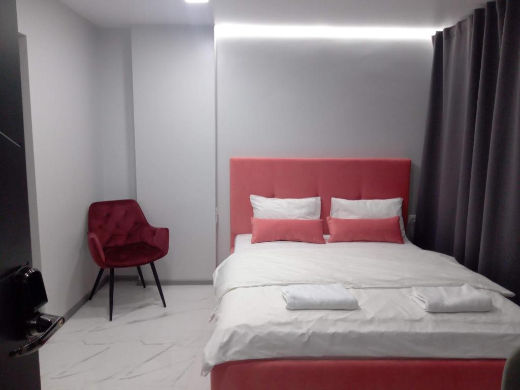 Una cama o camas en una habitación de Pure Apartments VIP 2