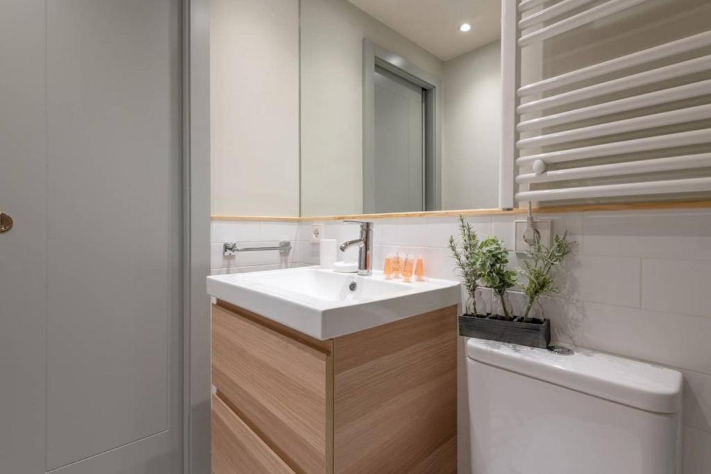 Koupelna v ubytování Sophisticated brand new flat