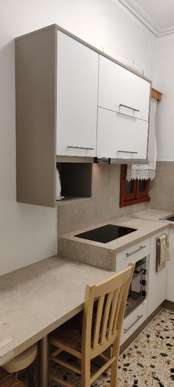 A kitchen or kitchenette at Papadioti Apartments