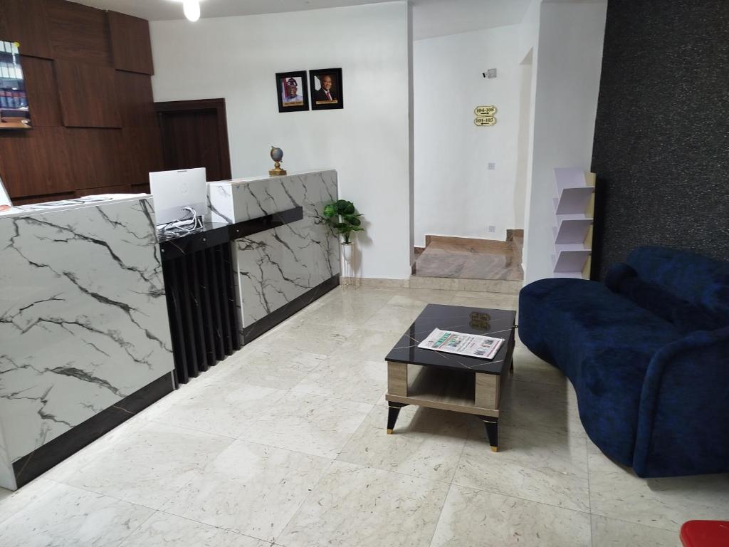 Posezení v ubytování ComeInn CAS Hotel