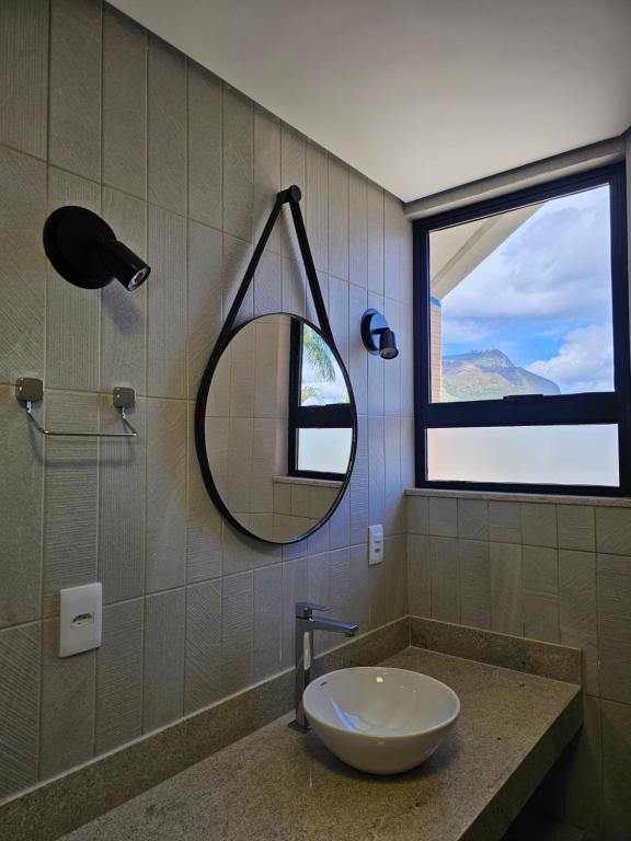 Koupelna v ubytování HG Studio Hotel